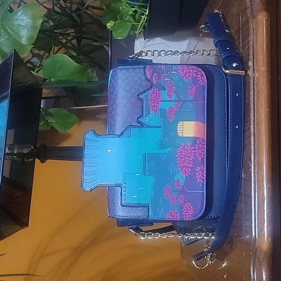 Disney | Bags | Loungefly Brave Princess Castle Crossbody Bag | Poshmark